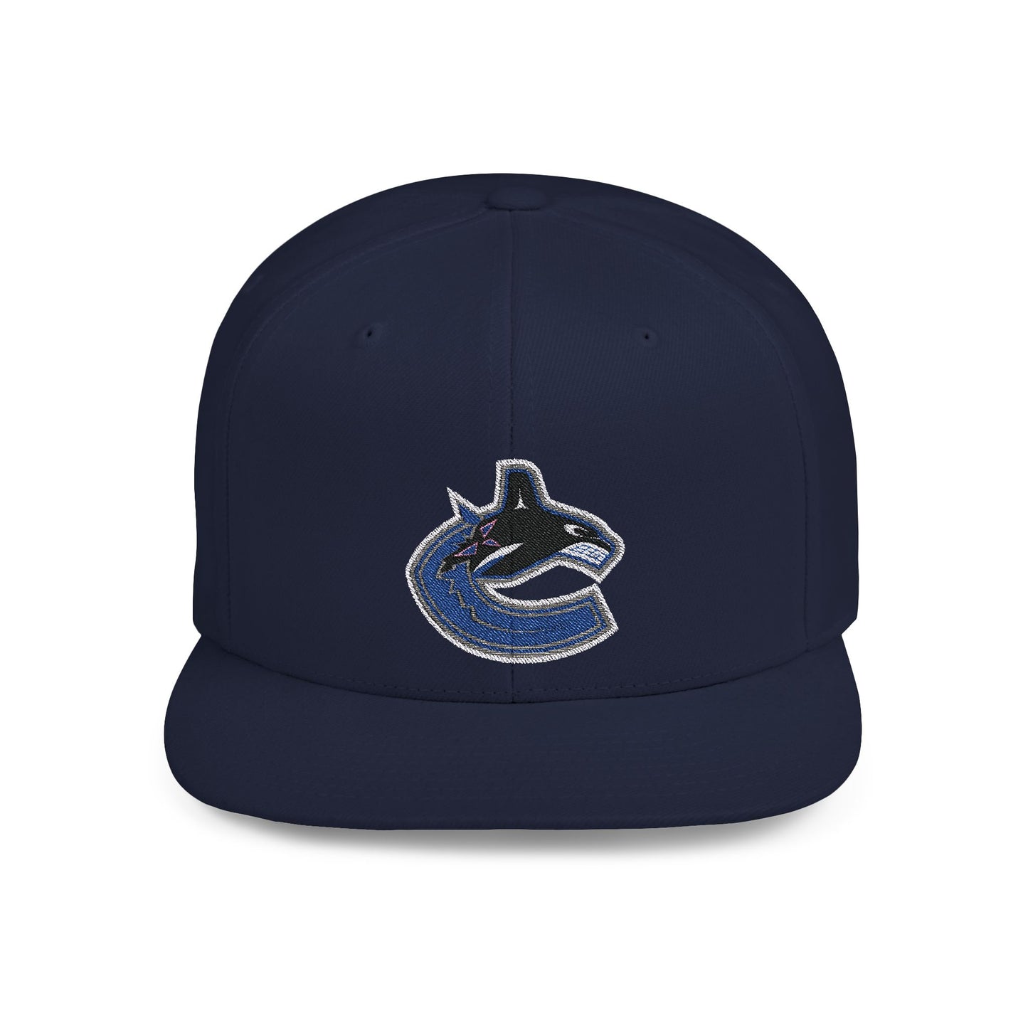 Vancouver Canucks Flat Bill Snapback – Lightweight, Custom Fit, Premium Quality