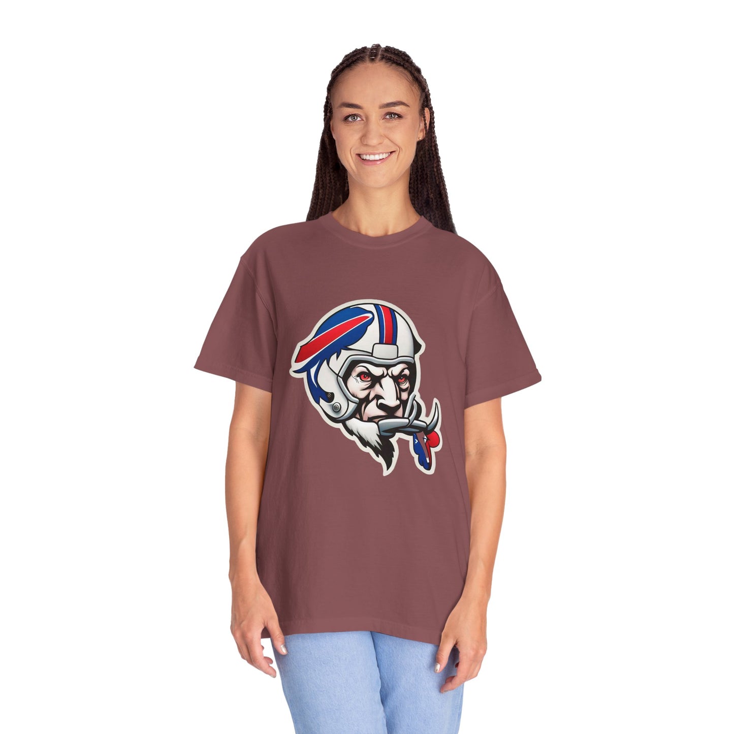 Buffalo Bills Football Season Garment-Dyed T-Shirt – Premium Cotton Tee for Customization