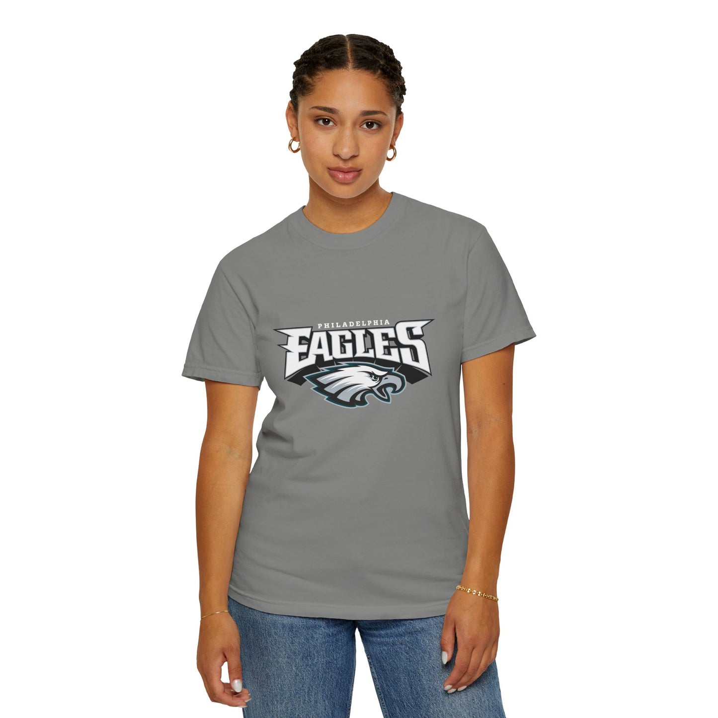 Philadelphia Eagles Fan Gifts Garment-Dyed T-Shirt – Premium Cotton Tee for Customization