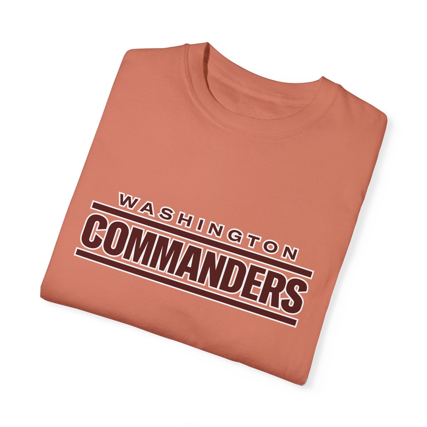 Washington Commanders Gear Garment-Dyed T-Shirt – Premium Cotton Tee for Customization