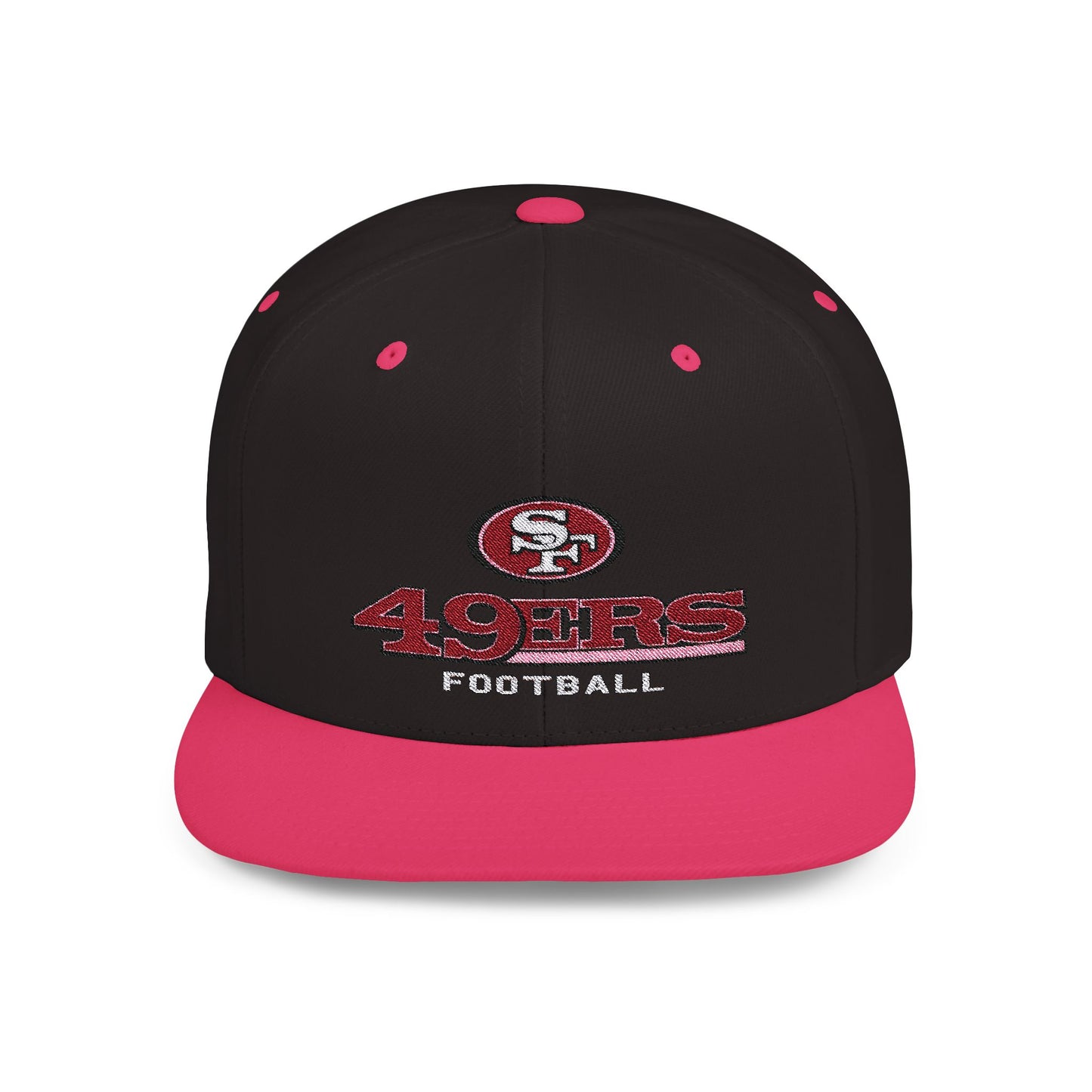 San Francisco 49ers 49ers Faithful  Flat Bill Snapback – Lightweight, Custom Fit, Premium Quality