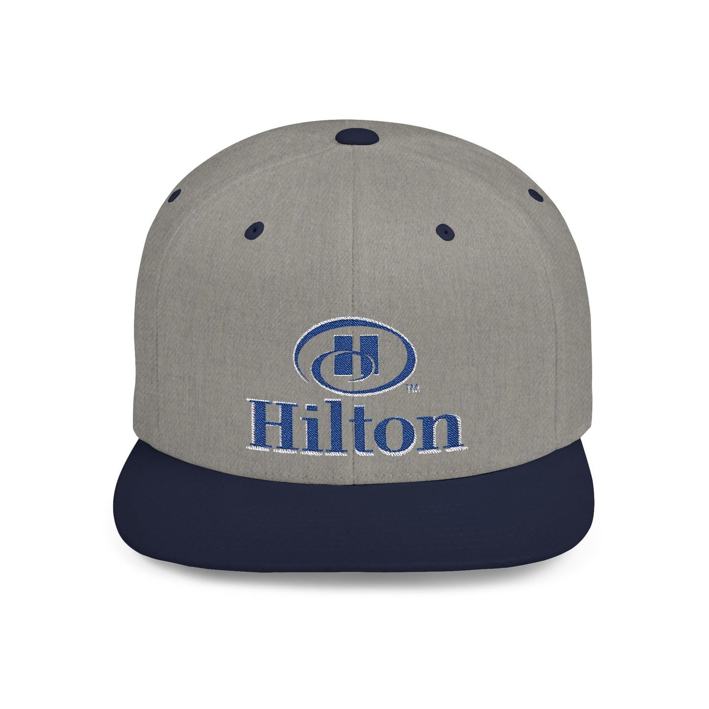 Hilton Flat Bill Snapback – Lightweight, Custom Fit, Premium Quality