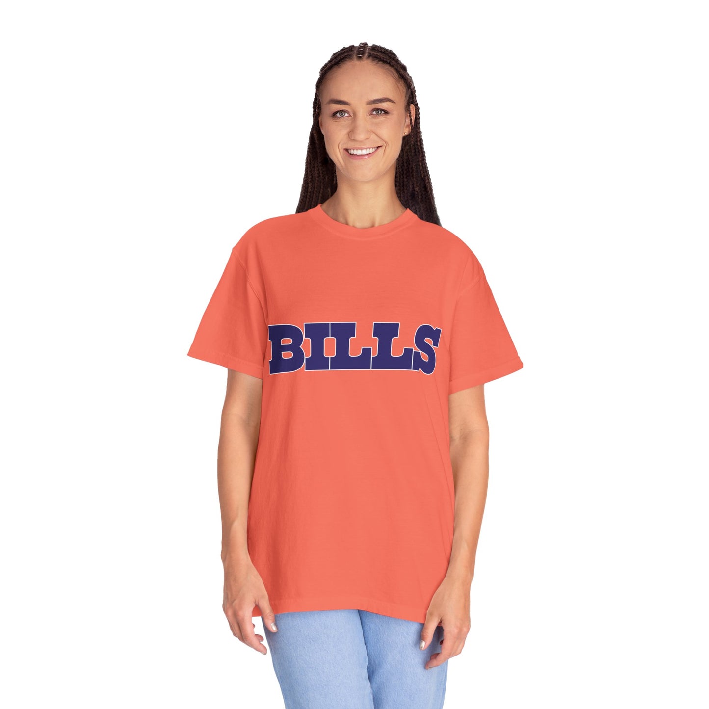 Buffalo Bills Garment-Dyed T-Shirt – Premium Cotton Tee for Customization