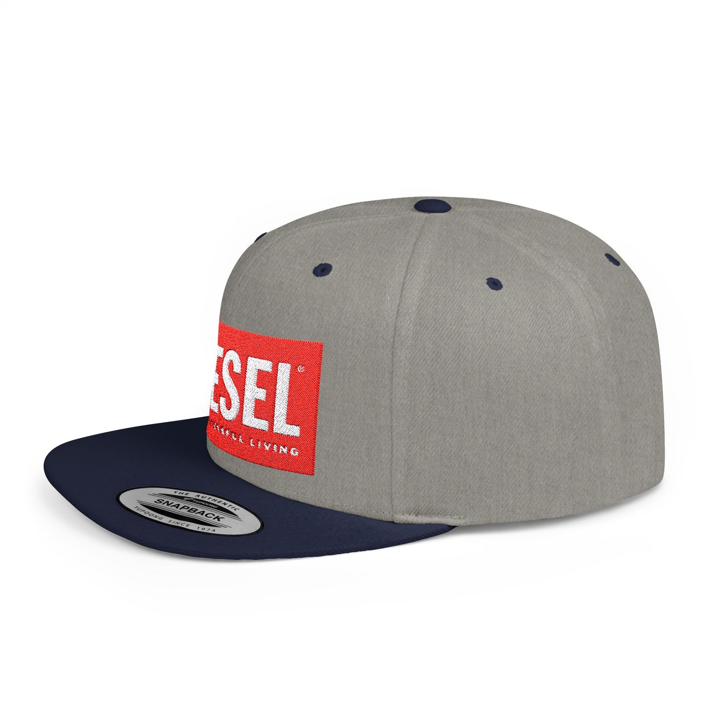 Diesel For A Successful Living Flat Bill Snapback – Lightweight, Custom Fit, Premium Quality