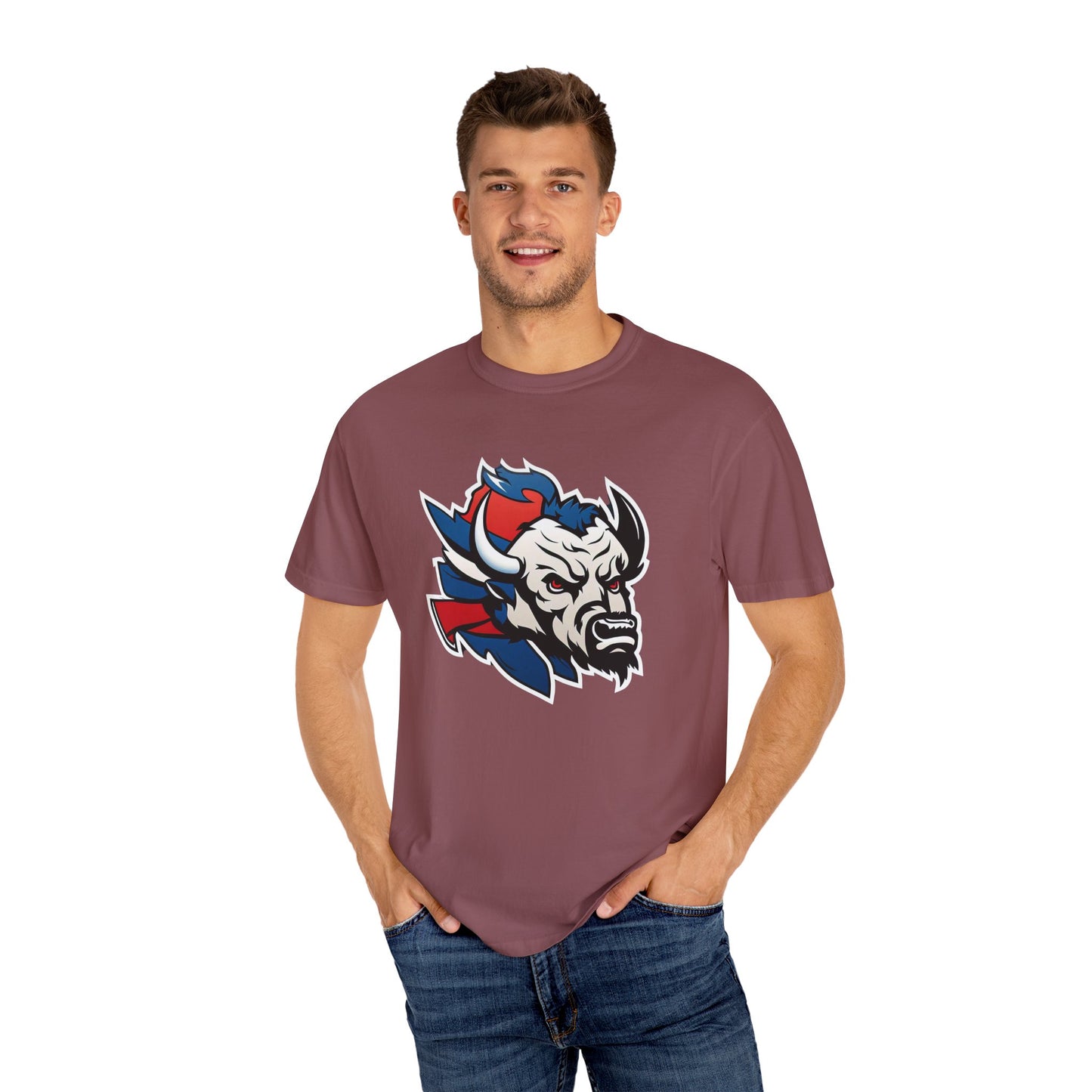 Buffalo Bills Football Family Garment-Dyed T-Shirt – Premium Cotton Tee for Customization