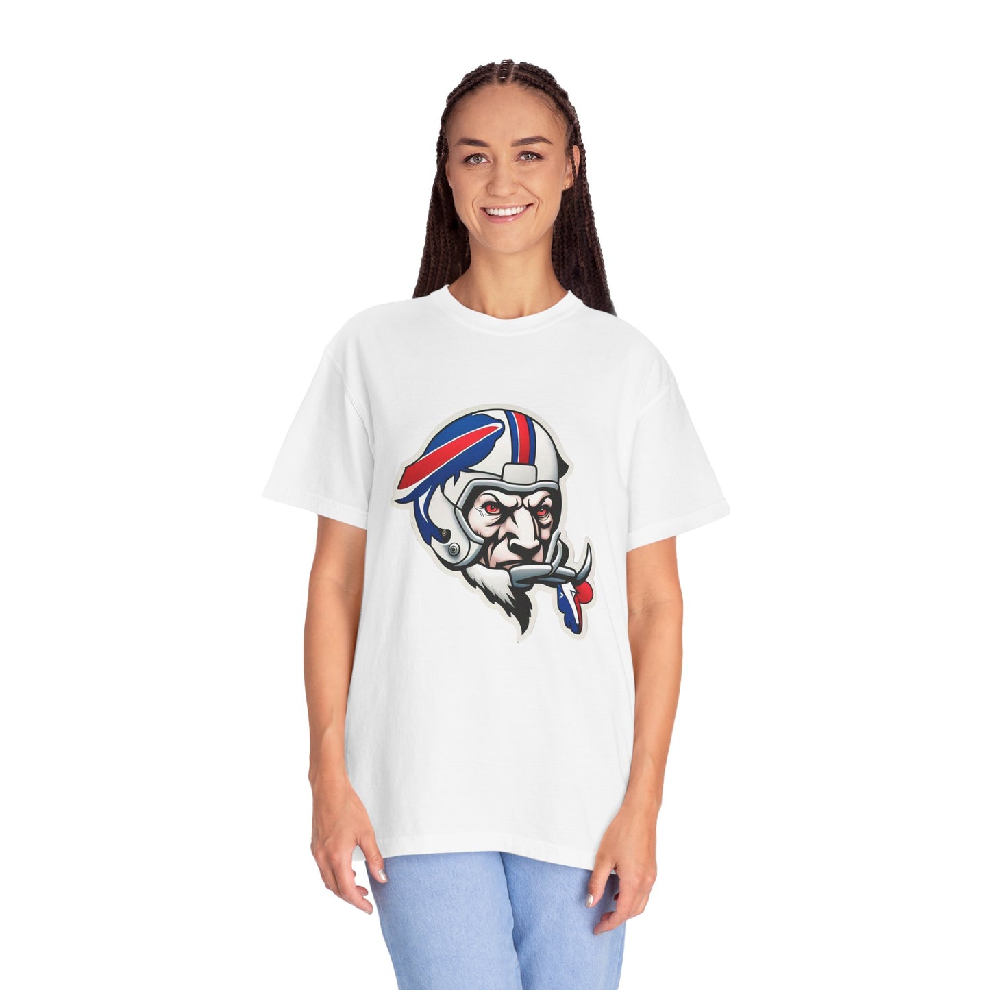 Buffalo Bills Football Season Garment-Dyed T-Shirt – Premium Cotton Tee for Customization