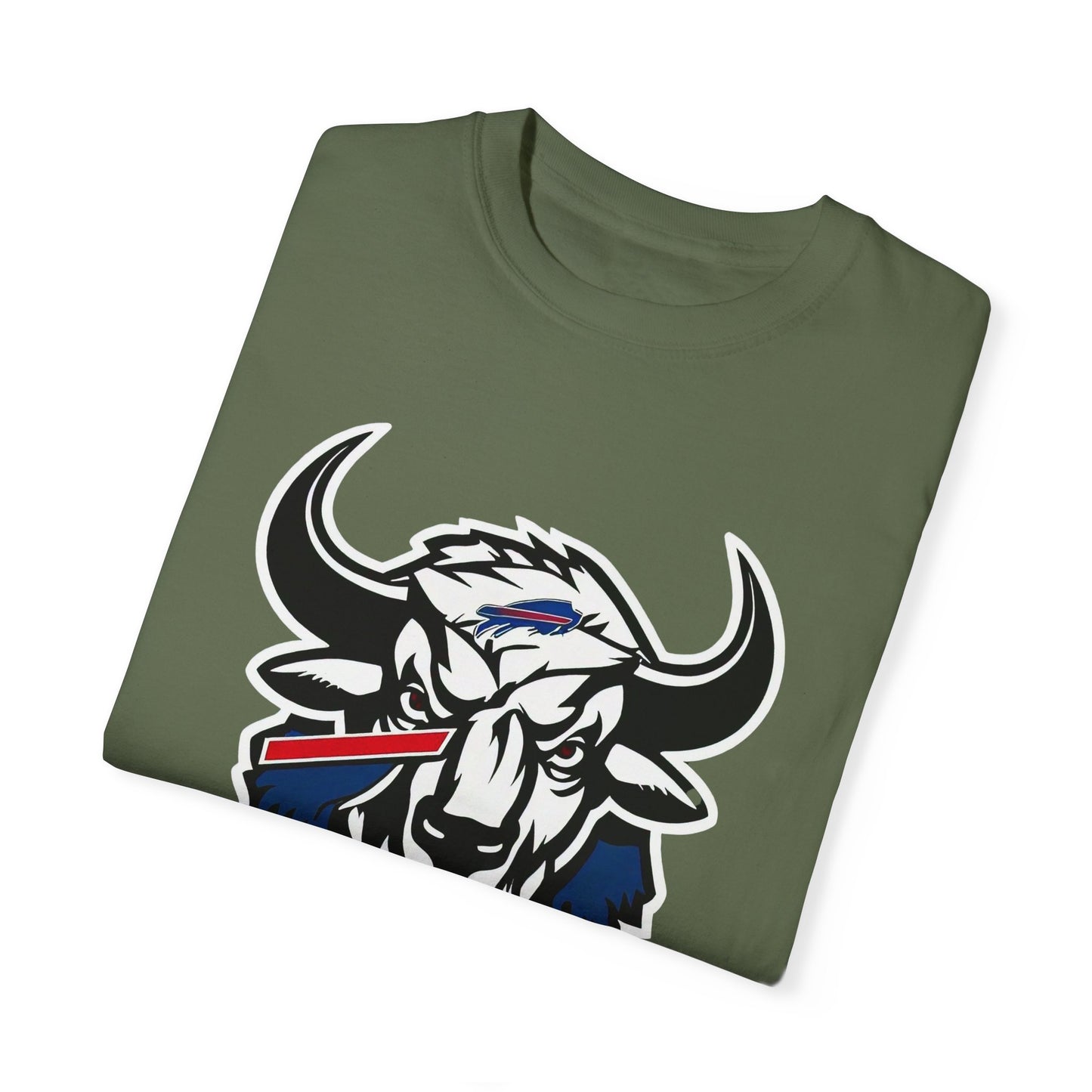 Buffalo Bills New Style Garment-Dyed T-Shirt – Premium Cotton Tee for Customization