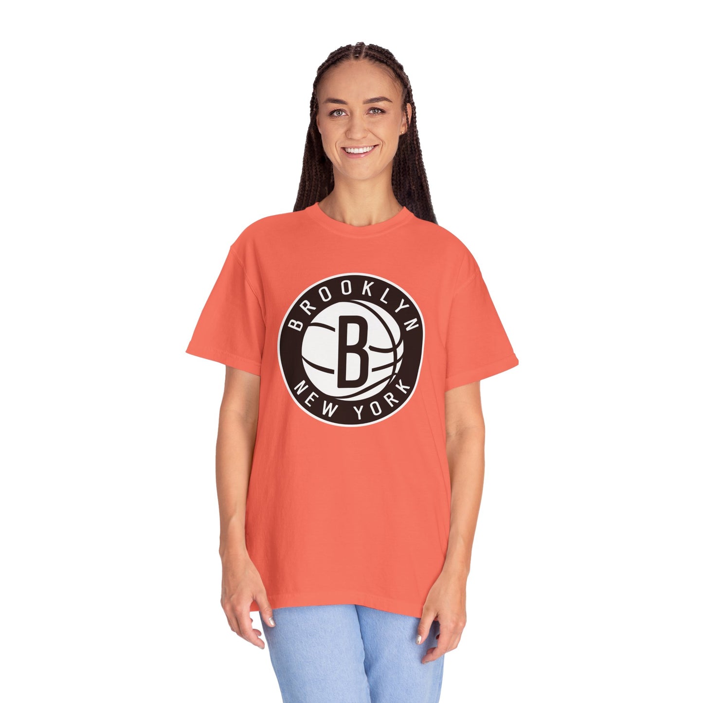 Brooklyn Nets Game Day Gear Garment-Dyed T-Shirt – Premium Cotton Tee for Customization