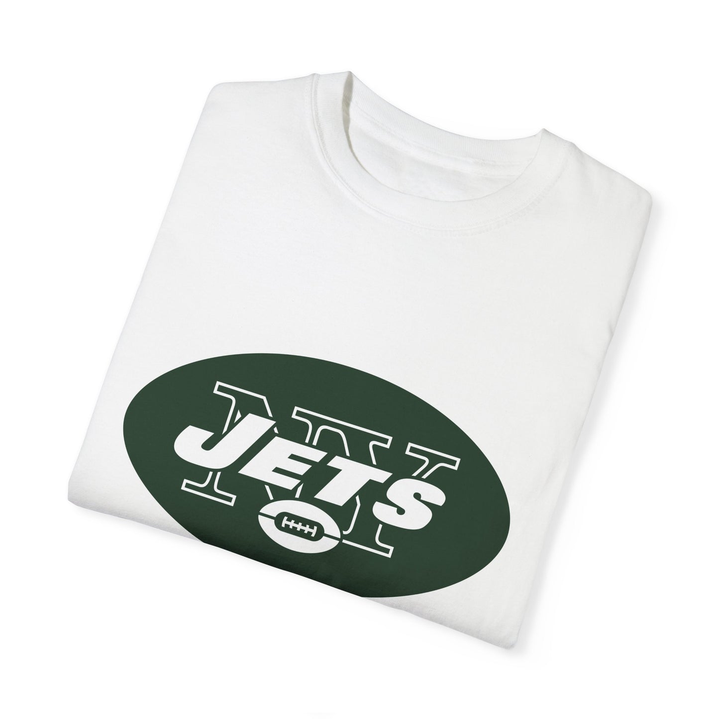 New York Jets Football Products Garment-Dyed T-Shirt – Premium Cotton Tee for Customization