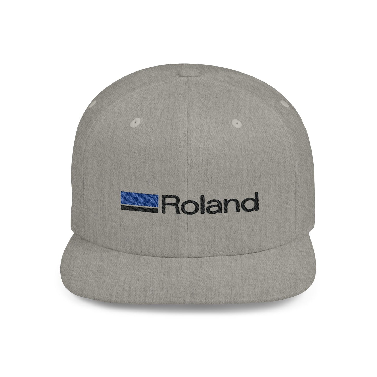 Roland Flat Bill Snapback – Lightweight, Custom Fit, Premium Quality