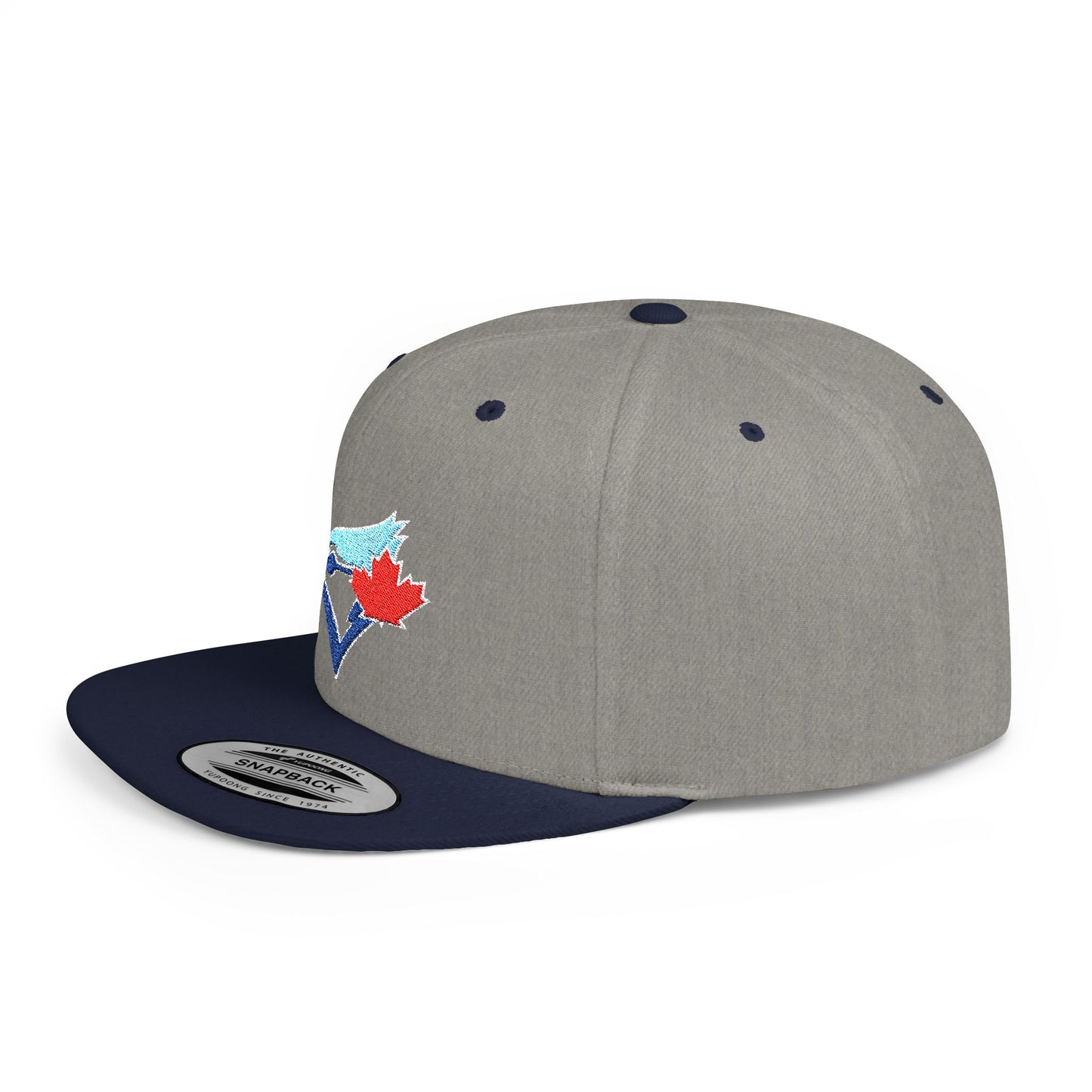 Toronto Blue Jays MLB BlueJays Flat Bill Snapback – Lightweight, Custom Fit, Premium Quality