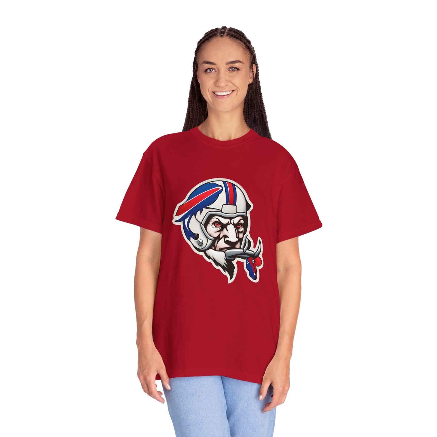 Buffalo Bills Football Season Garment-Dyed T-Shirt – Premium Cotton Tee for Customization