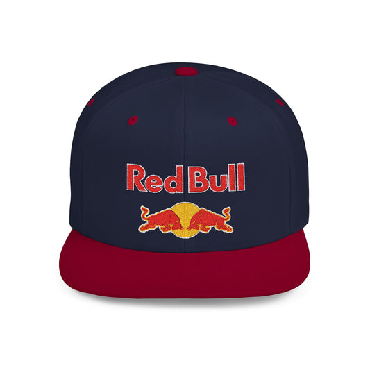 Red Bull Racing Flat Bill Snapback – Lightweight, Custom Fit, Premium Quality