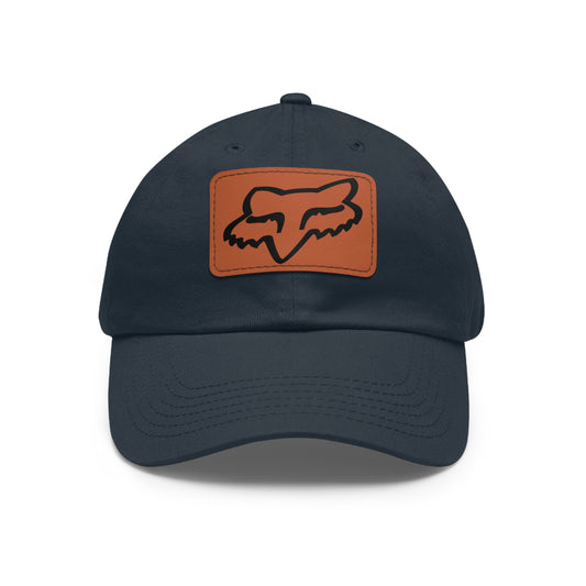 Dad Leather Patch Hat Fox Head – Timeless Style, Perfect Fit