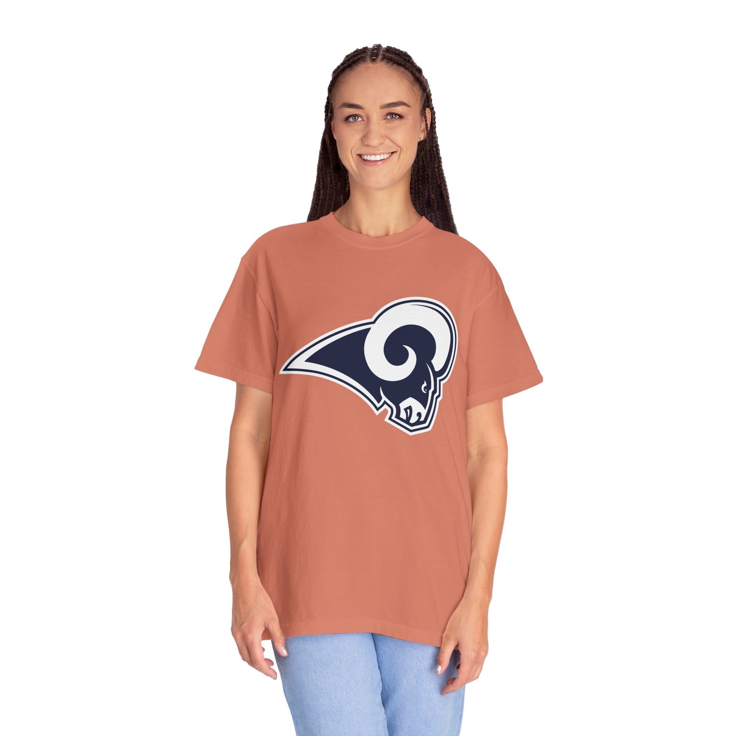 Los Angeles Rams Fan Gifts Garment-Dyed T-Shirt – Premium Cotton Tee for Customization