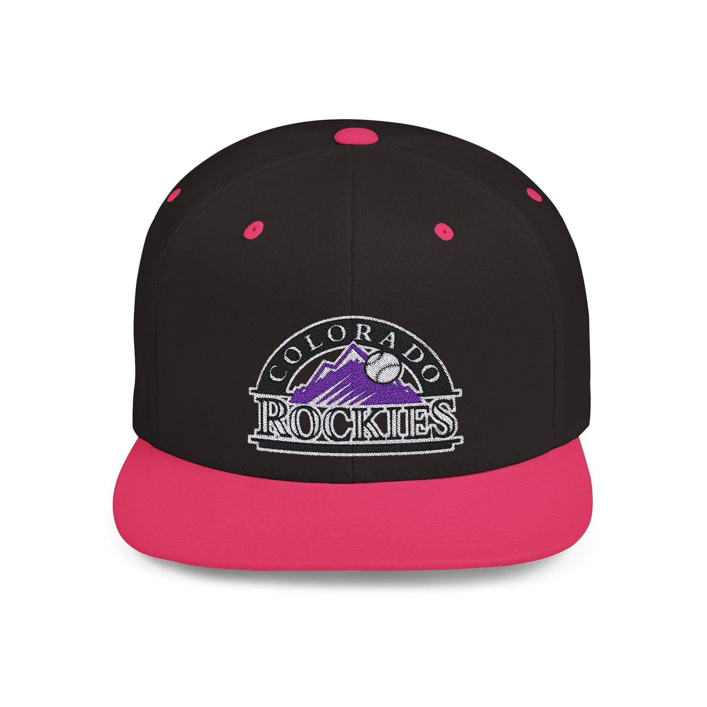 Colorado Rockies Flat Bill Snapback – Lightweight, Custom Fit, Premium Quality