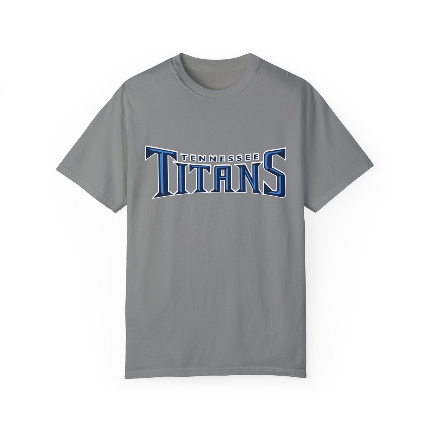 Tennessee Titans Team Merch Garment-Dyed T-Shirt – Premium Cotton Tee for Customization