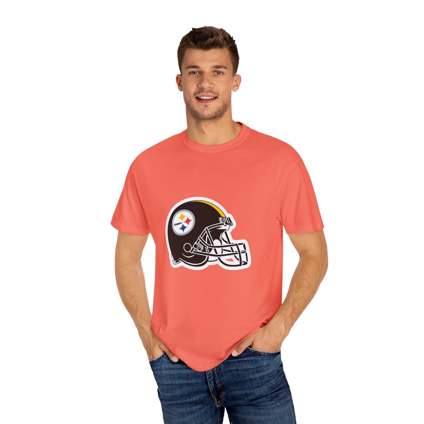 Pittsburgh Steelers Fan Gifts Garment-Dyed T-Shirt – Premium Cotton Tee for Customization