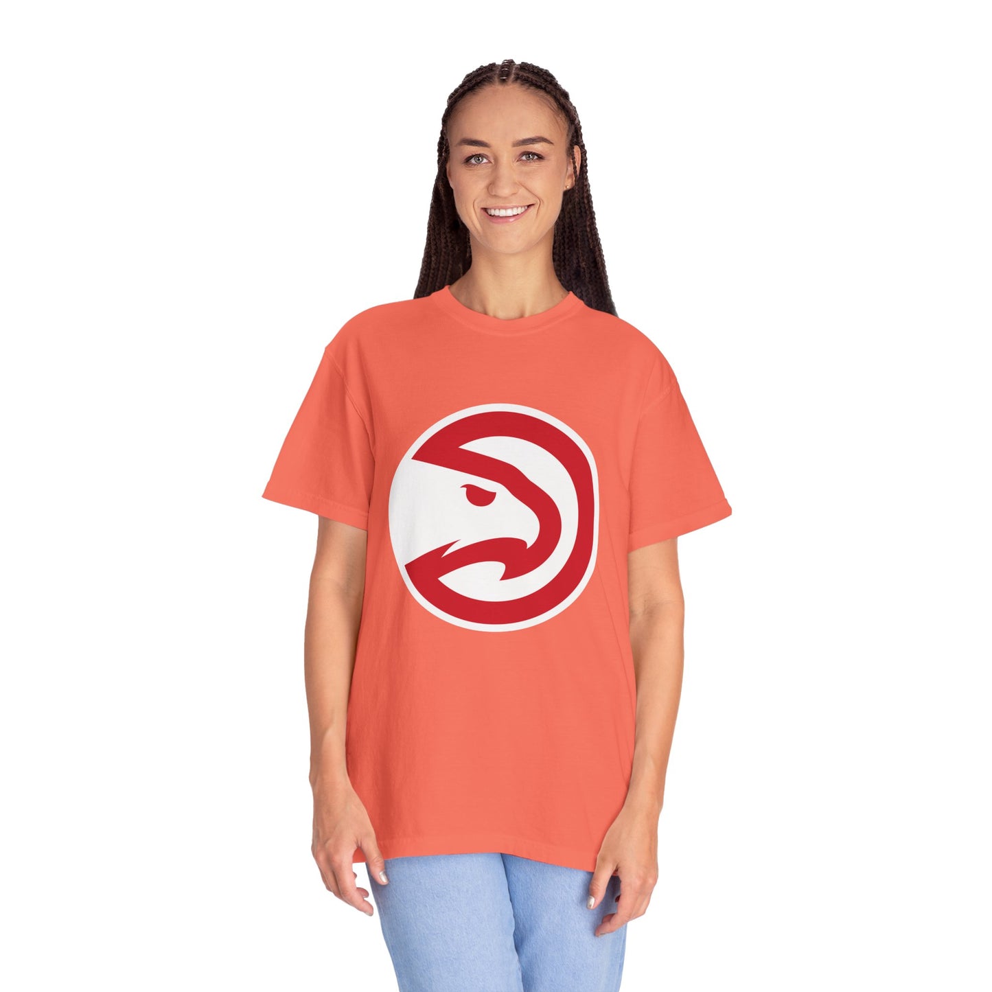 Atlanta Hawks Built Different Garment-Dyed T-Shirt – Premium Cotton Tee for Customization