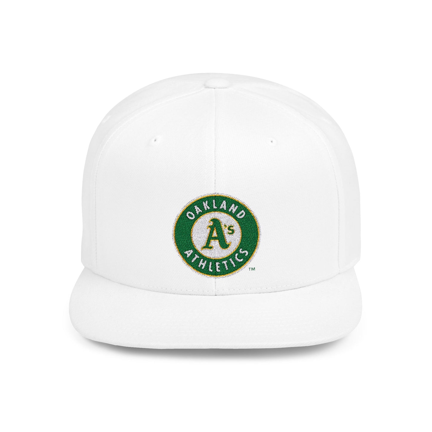 Oakland Athletics Flat Bill Snapback – Lightweight, Custom Fit, Premium Quality