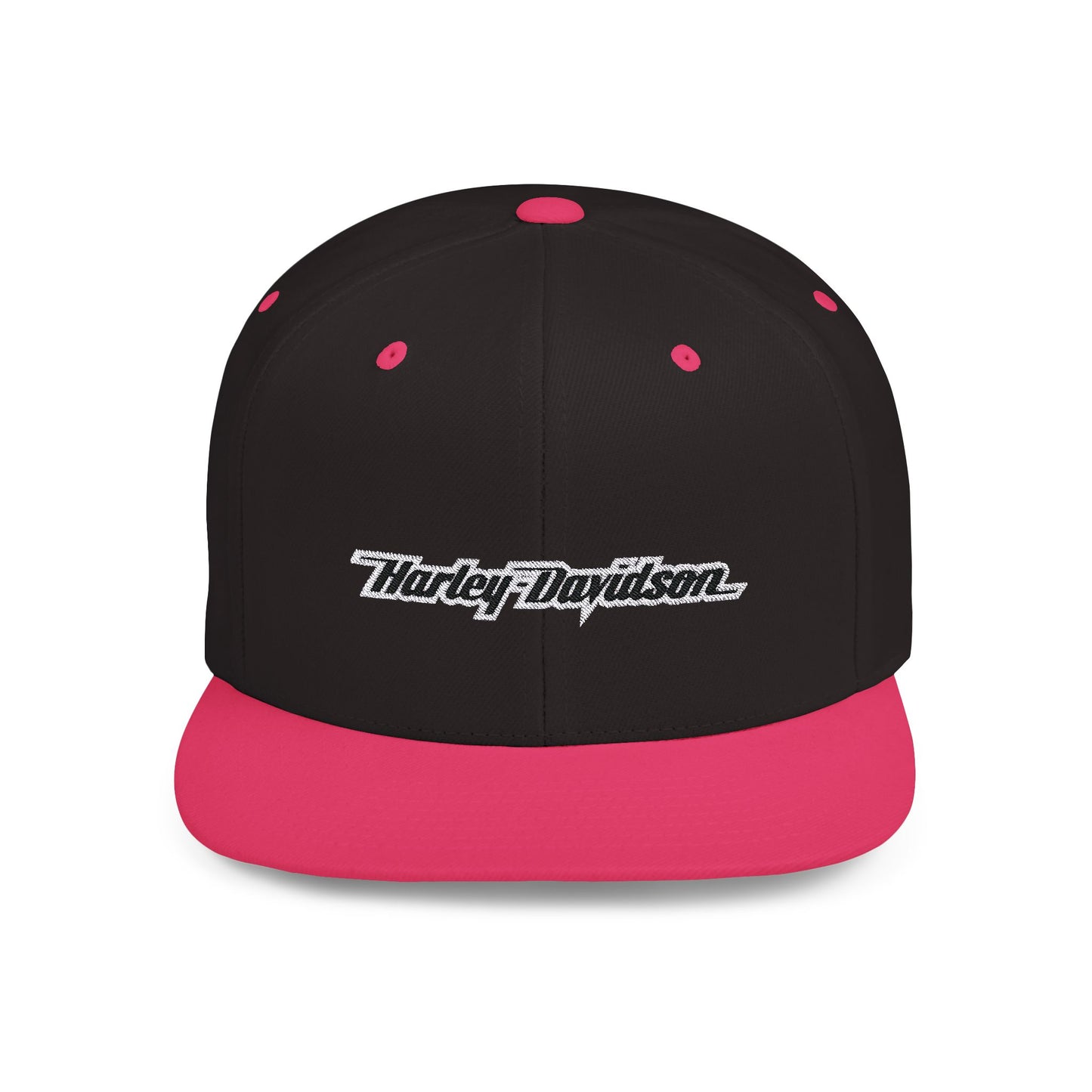 Harley Davidson Flat Bill Snapback – Lightweight, Custom Fit, Premium Quality