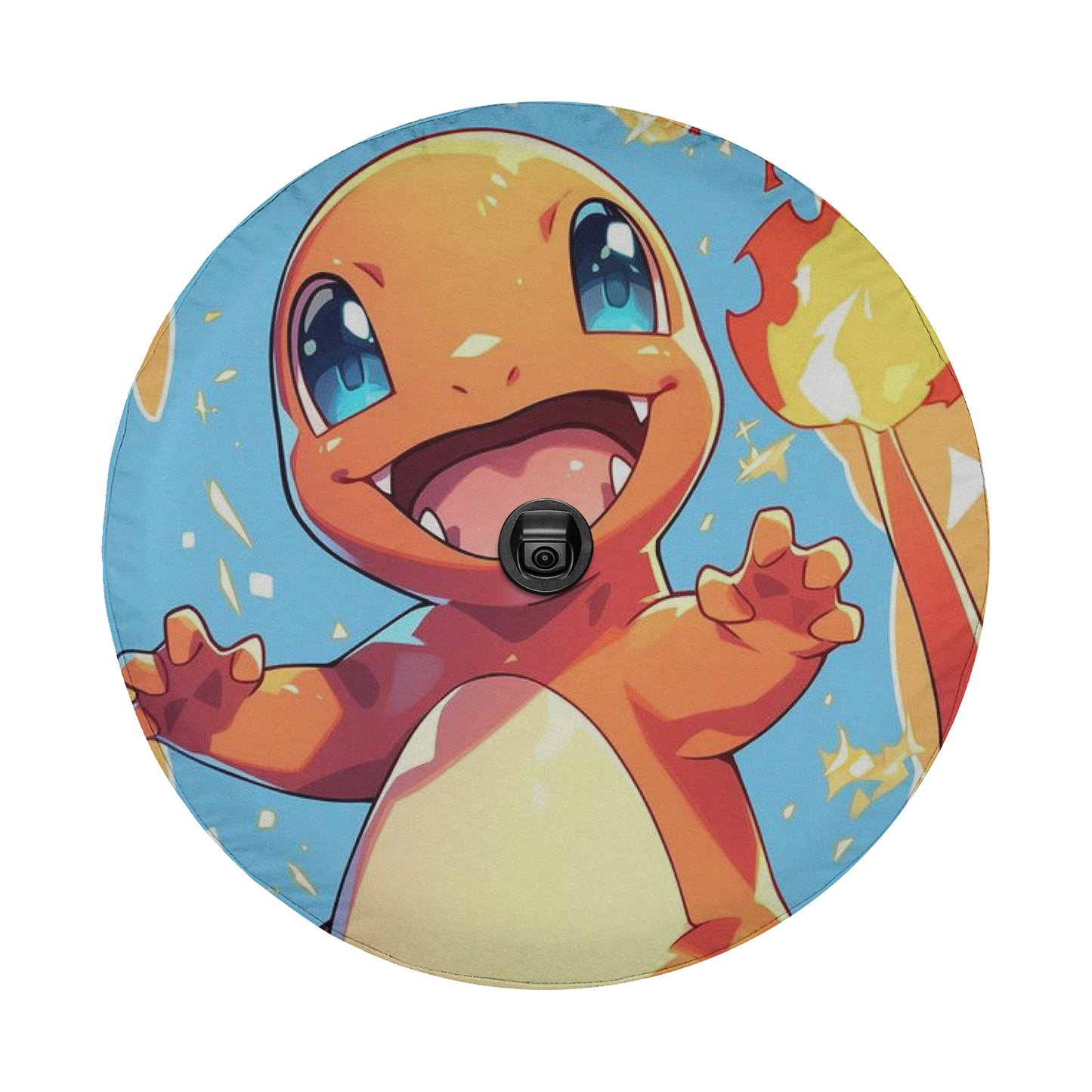 Pokemon Charmander Anime Spare Tire Cover – Premium Waterproof UV Resistant Protector