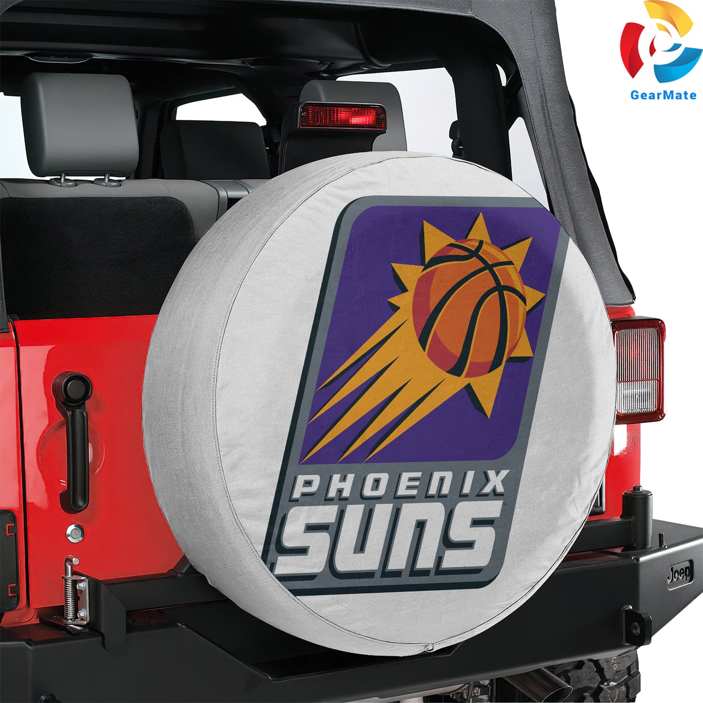 Phoenix Suns Gear Spare Tire Cover – Premium Waterproof UV-Resistant Protector