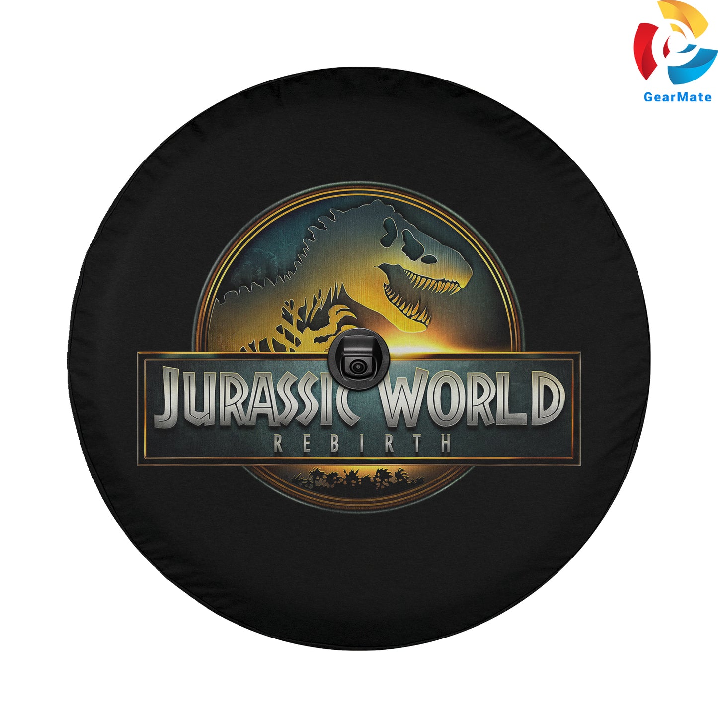 Jurassic World Spare Tire Cover – Premium Waterproof UV Resistant Protector