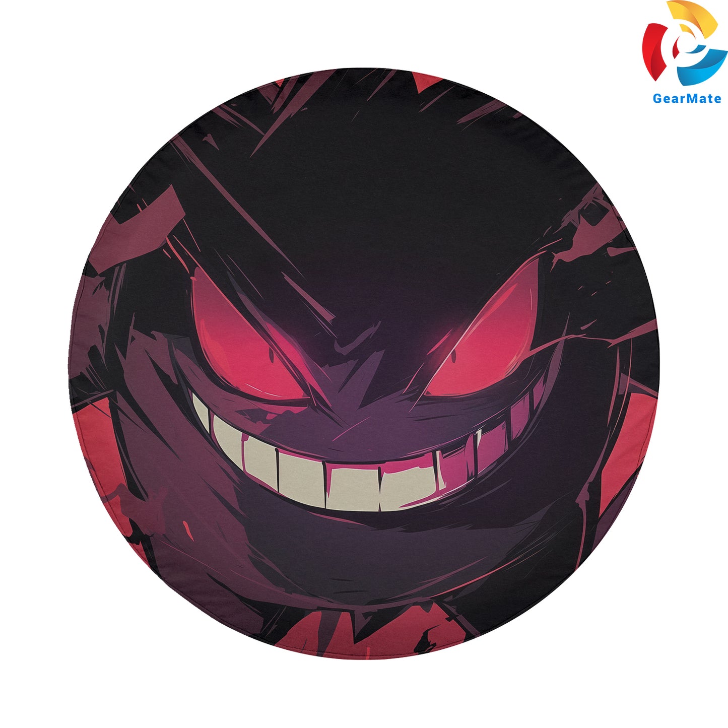Pokemon Gengar Anime Spare Tire Cover – Premium Waterproof UV Resistant Protector