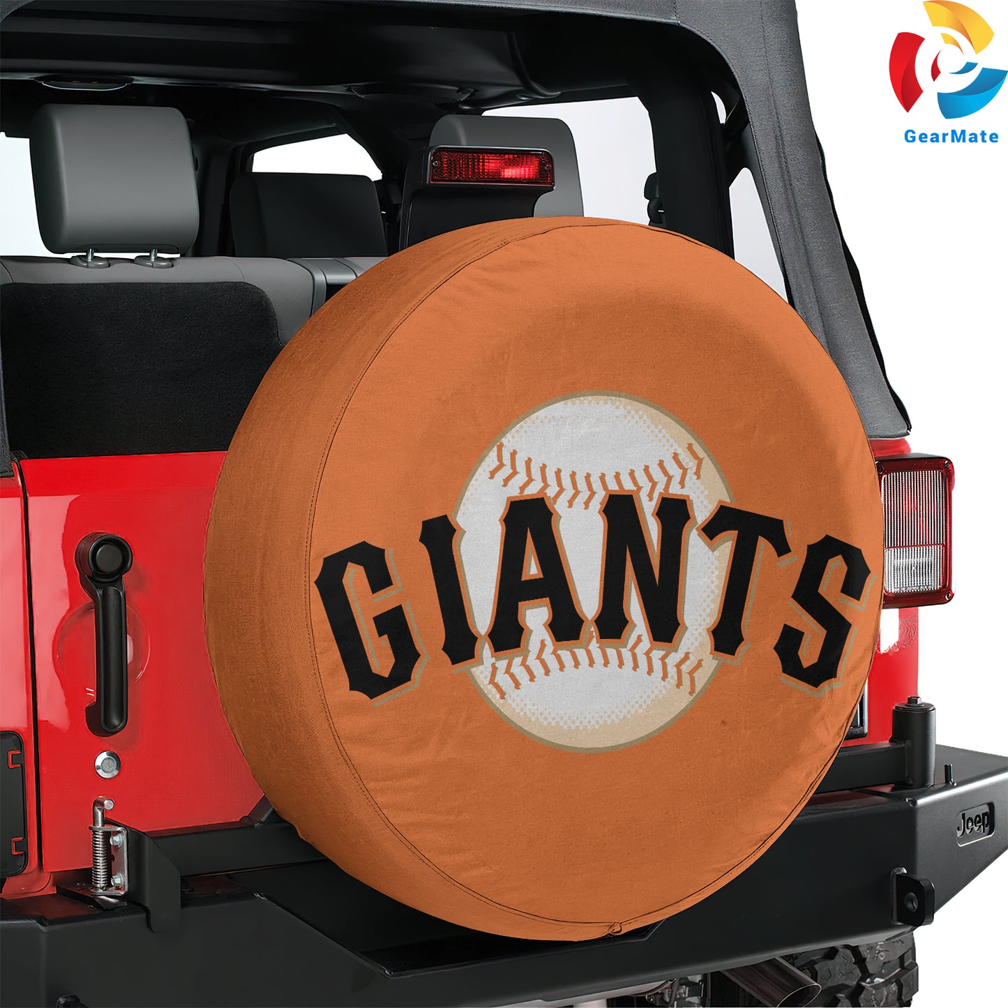 San Francisco Giants MLB Spare Tire Cover – Premium Waterproof UV-Resistant Protector