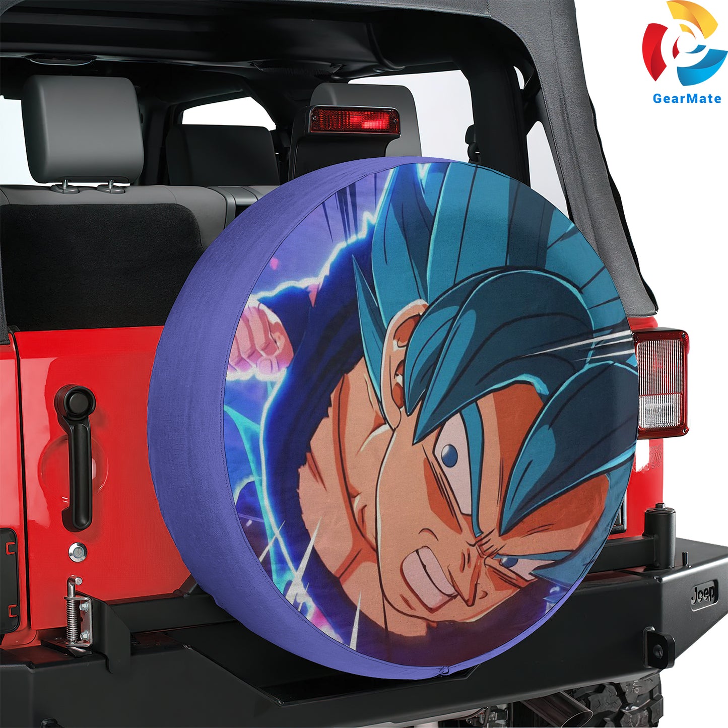 Dragon Ball Sparking Zero Video Game Spare Tire Cover – Premium Waterproof UV-Resistant Protector