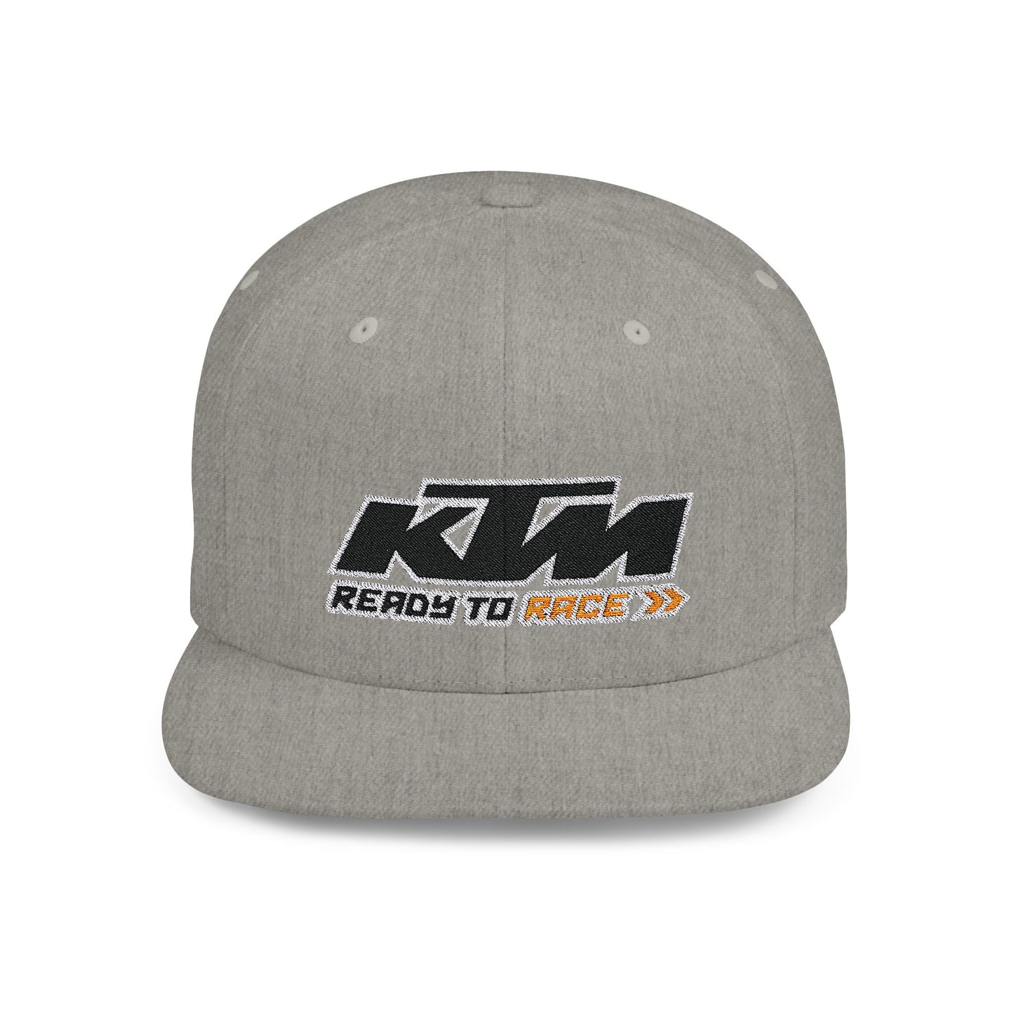 KTM Ready to Race Flat Bill Snapback – Lightweight, Custom Fit, Premium Quality