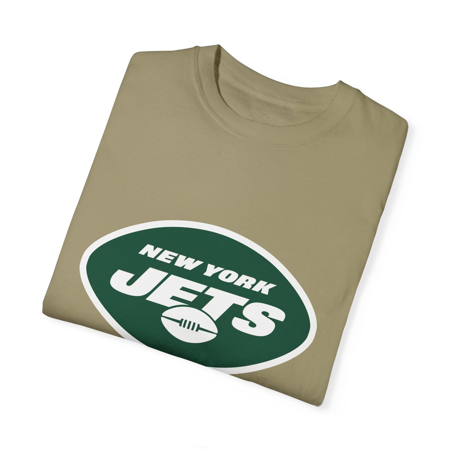 New York Jets Football Merchandise Garment-Dyed T-Shirt – Premium Cotton Tee for Customization