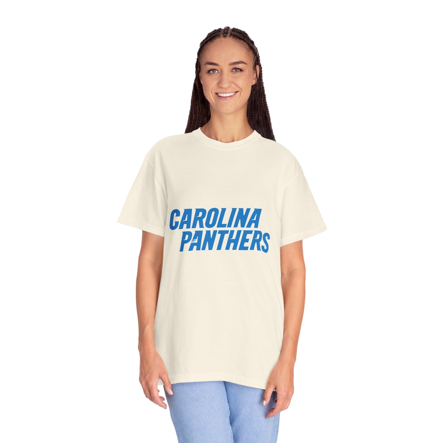 Carolina Panthers Garment-Dyed T-Shirt – Premium Cotton Tee for Customization