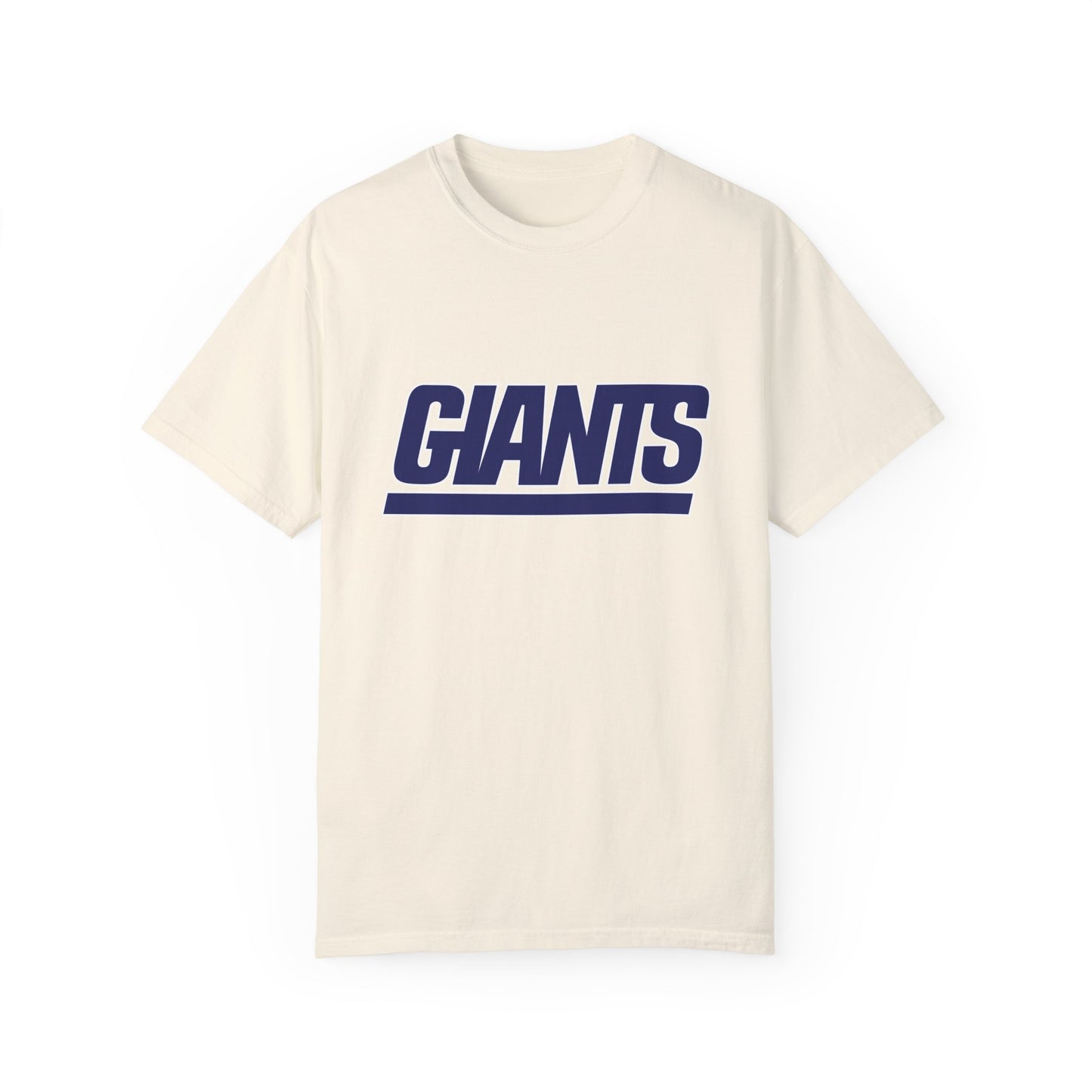 New York Giants Gear Garment-Dyed T-Shirt – Premium Cotton Tee for Customization