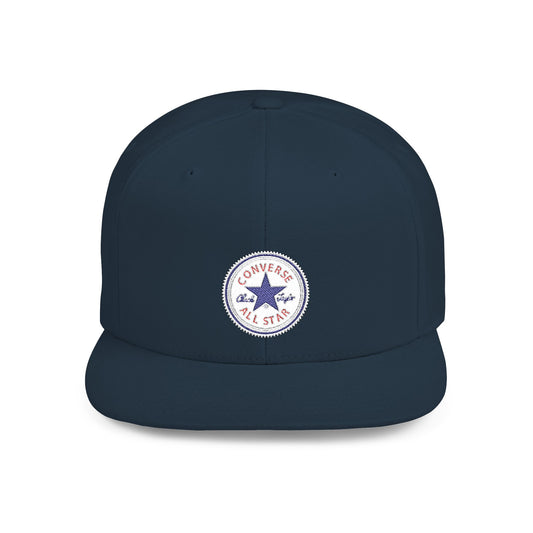 Converse All Star Flat Bill Snapback – Lightweight, Custom Fit, Premium Quality