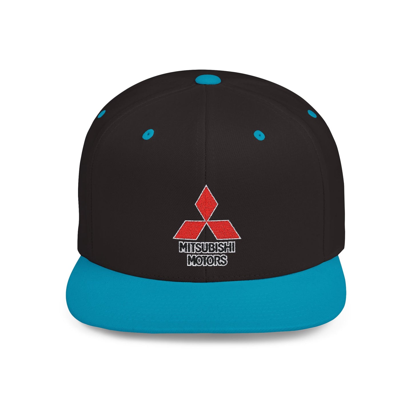 Mitsubishi Motors Flat Bill Snapback – Lightweight, Custom Fit, Premium Quality