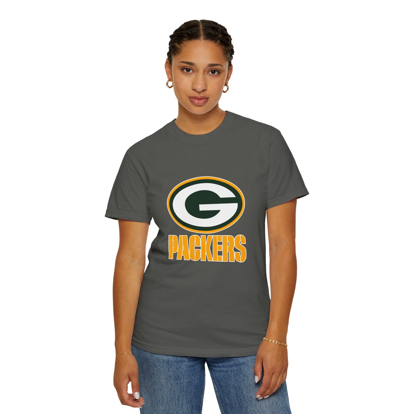 Green Bay Packers Merchandise Garment-Dyed T-Shirt – Premium Cotton Tee for Customization