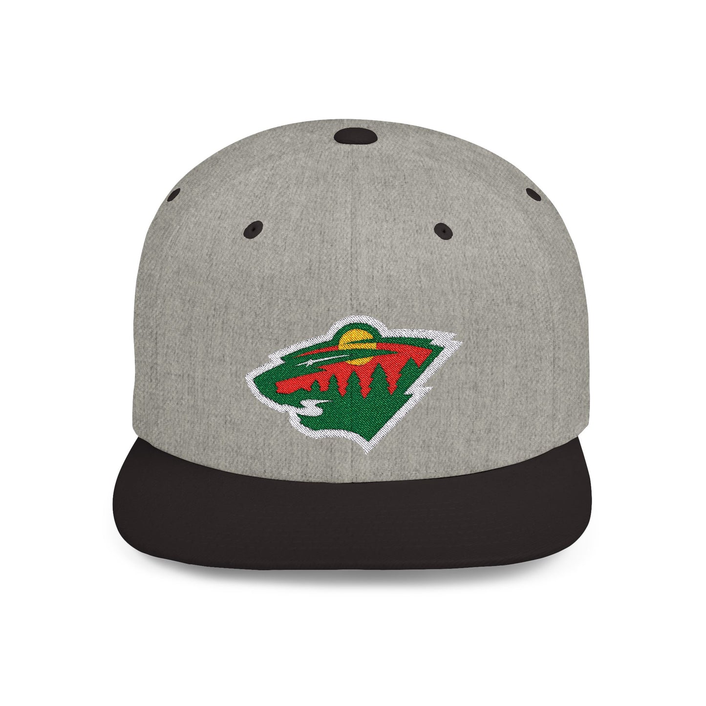 Minnesota Wild Flat Bill Snapback – Lightweight, Custom Fit, Premium Quality