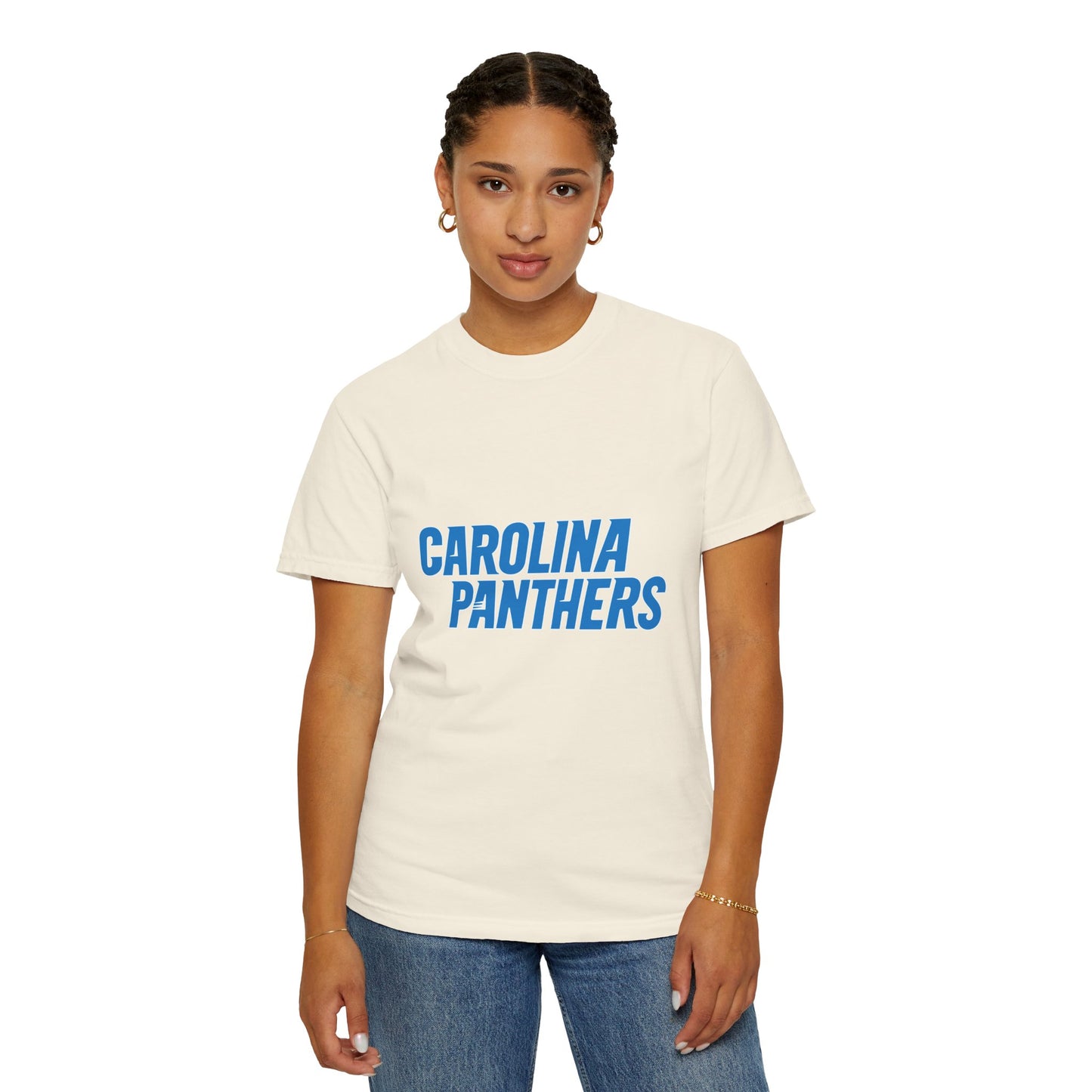 Carolina Panthers Garment-Dyed T-Shirt – Premium Cotton Tee for Customization