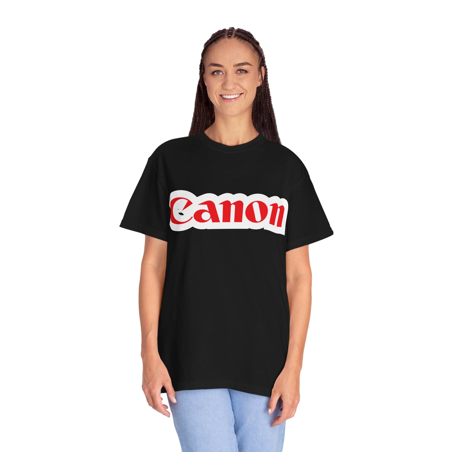 Canon Garment-Dyed T-Shirt – Premium Cotton Tee for Customization