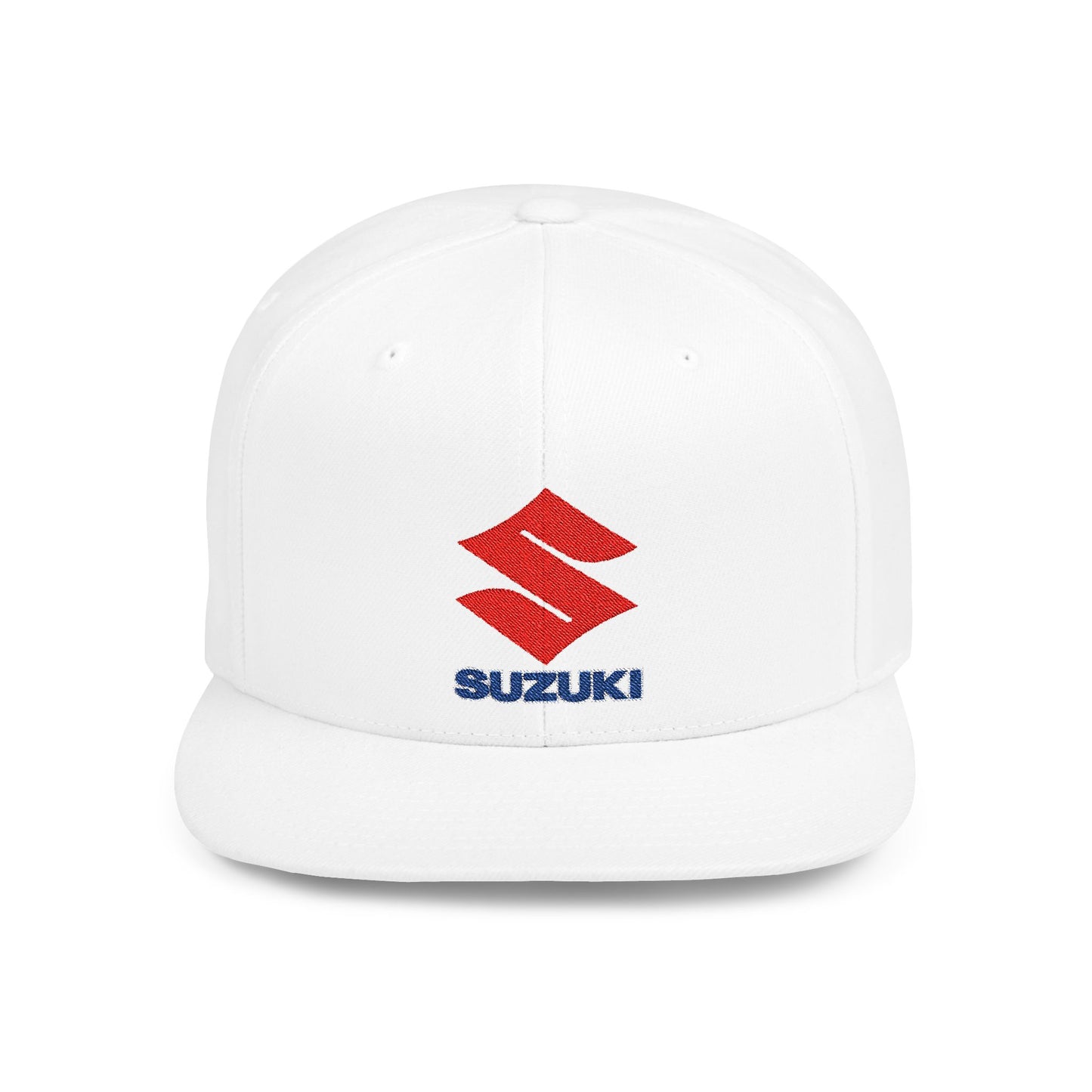 Suzuki Flat Bill Snapback – Lightweight, Custom Fit, Premium Quality