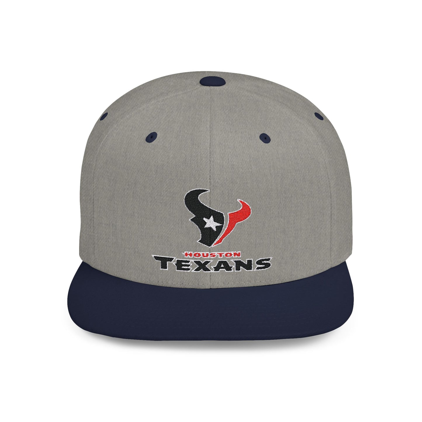 Houston Texans Flat Bill Snapback – Lightweight, Custom Fit, Premium Quality