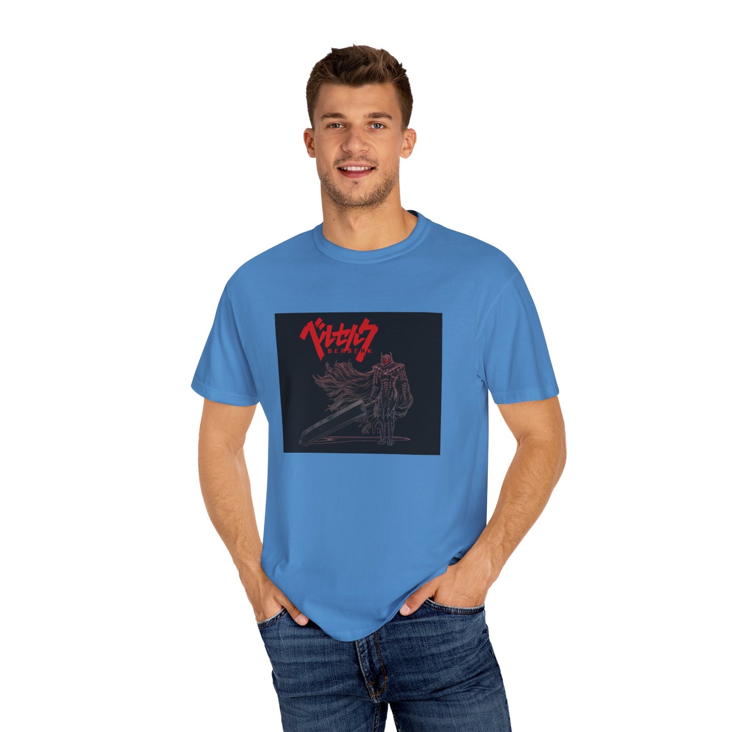 Berserk Berserker Garment-Dyed T-Shirt – Premium Cotton Tee for Customization