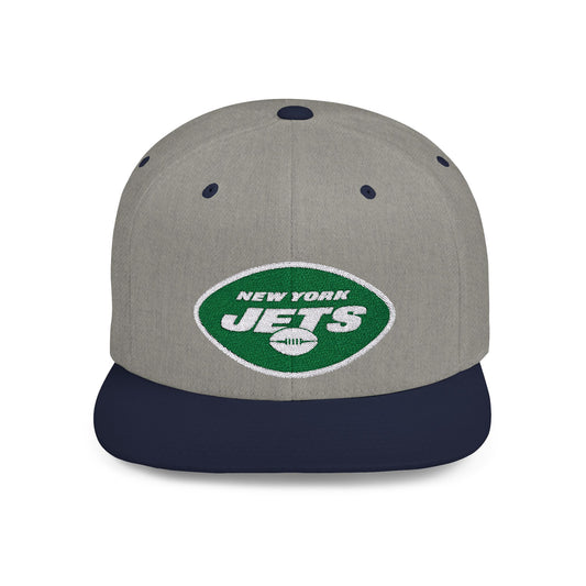 New York Jets Jets Strong Flat Bill Snapback – Lightweight, Custom Fit, Premium Quality