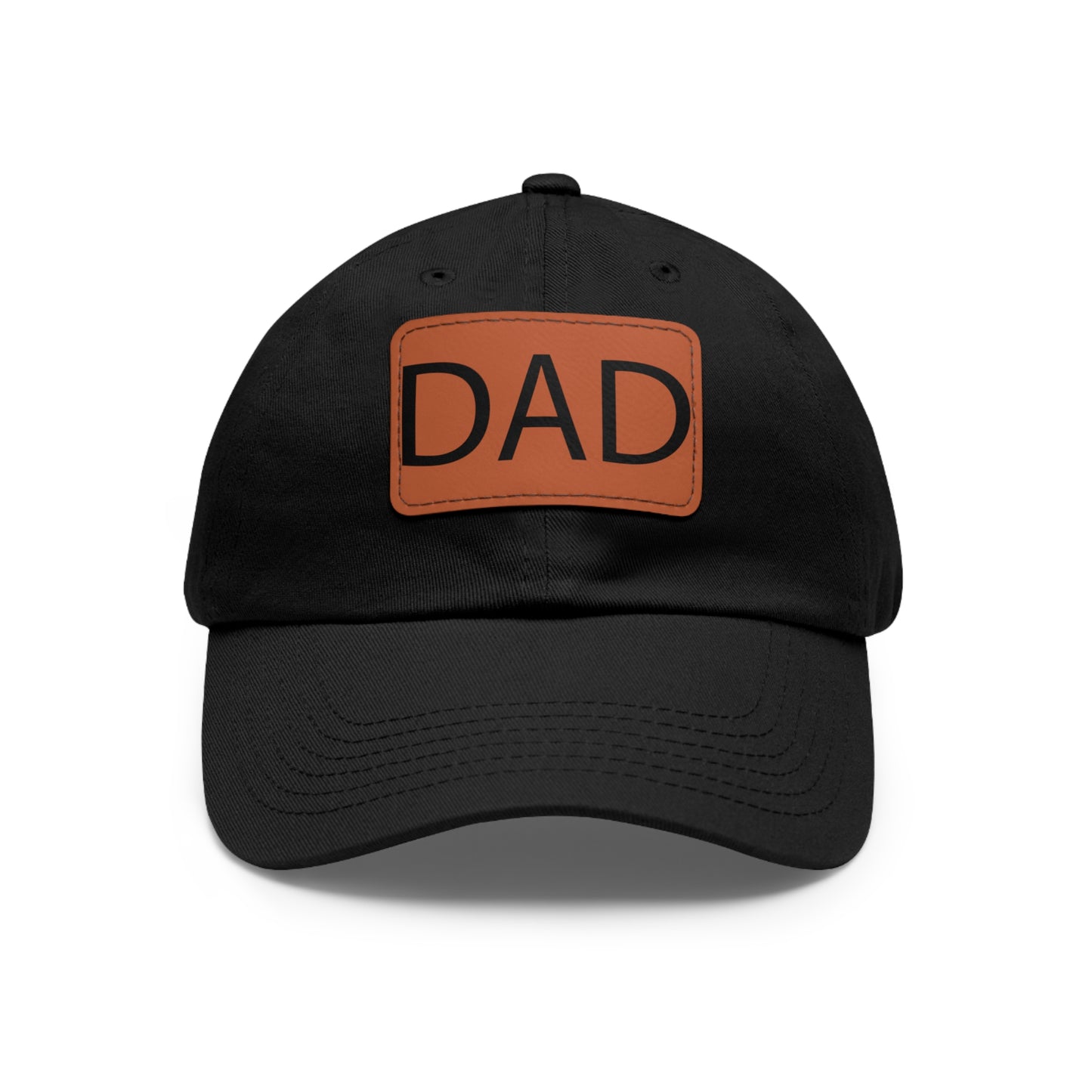 Dad Leather Patch Hat Gun and Rose – Timeless Style, Perfect Fit