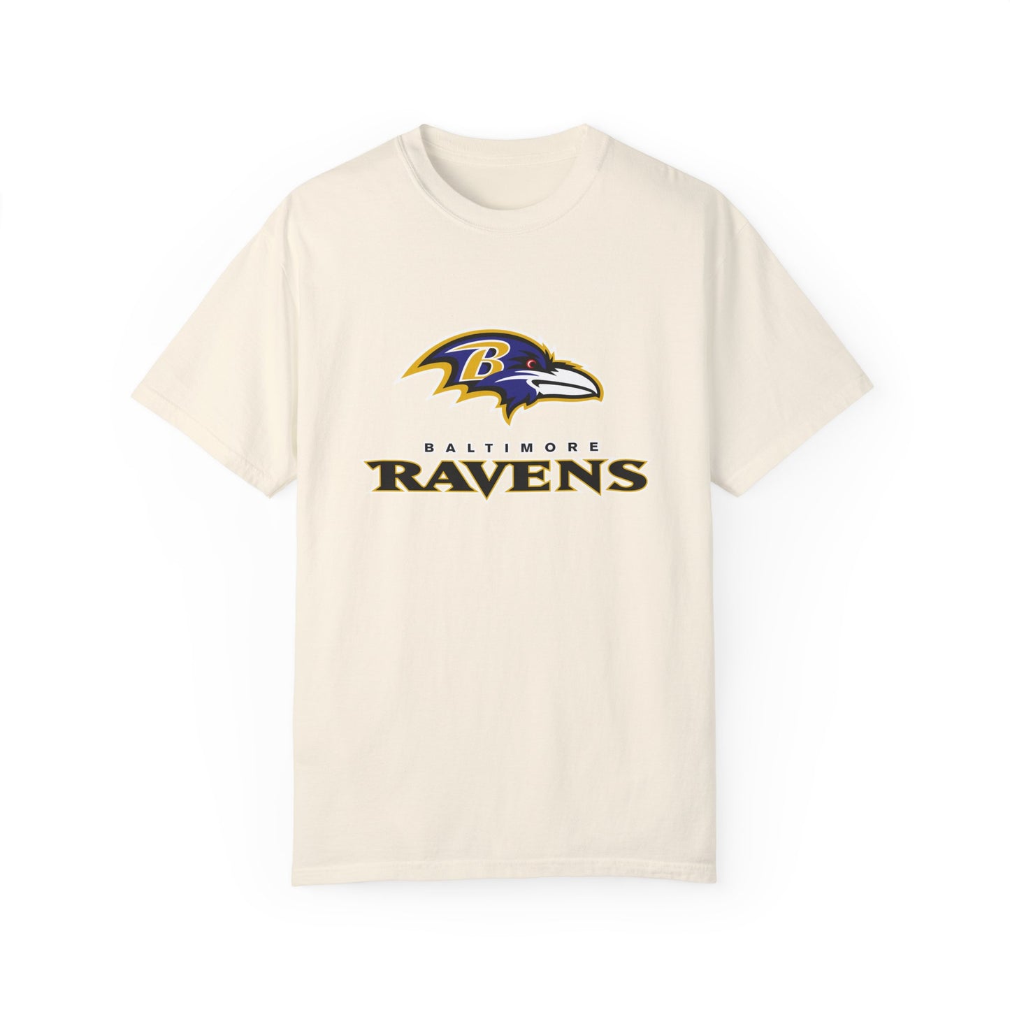 Baltimore Ravens Fan Gifts Garment-Dyed T-Shirt – Premium Cotton Tee for Customization