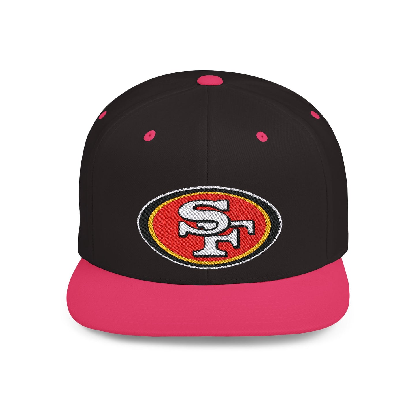 San Francisco 49ers Bay Area Pride  Flat Bill Snapback – Lightweight, Custom Fit, Premium Quality