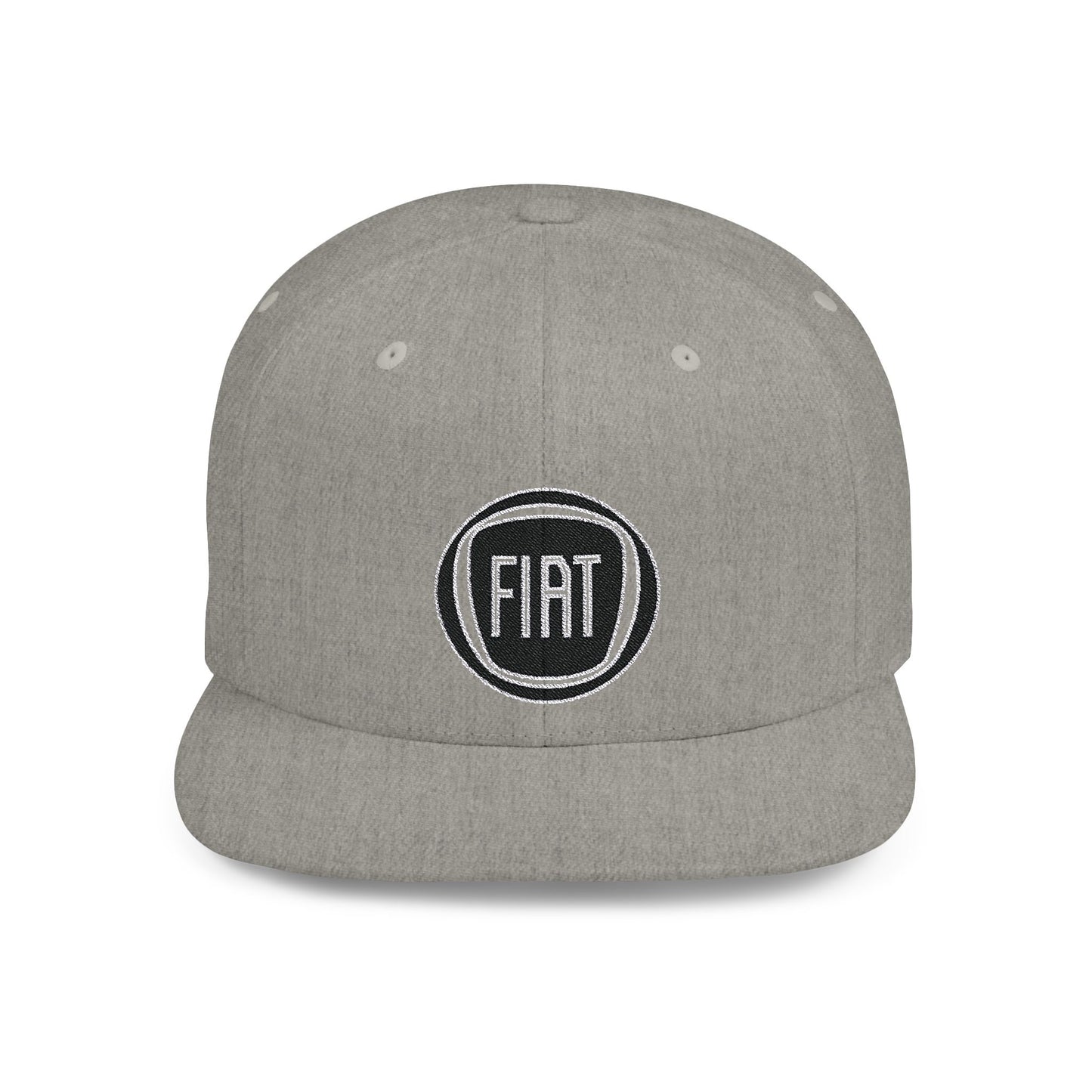 Fiat Flat Bill Snapback – Lightweight, Custom Fit, Premium Quality