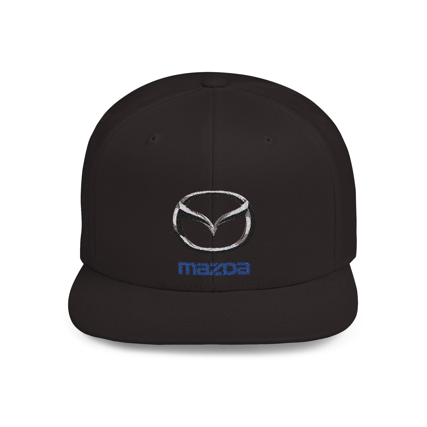 Mazda Flat Bill Snapback – Lightweight, Custom Fit, Premium Quality